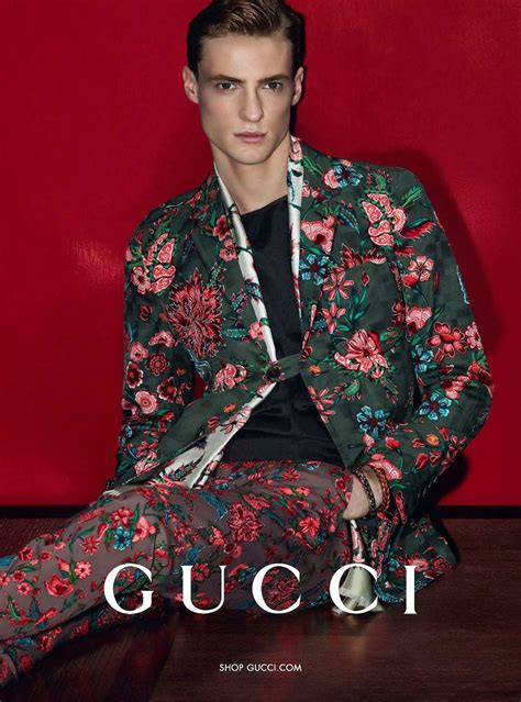 gucci celebrity model|gucci models male.